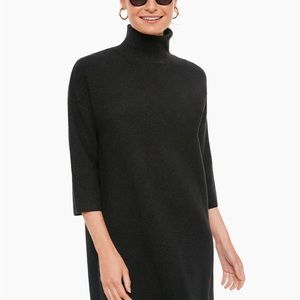 Little black sweater dress